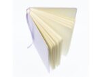 Schetsboek Kangaro A5 violet PU HC 80 blad 140gr roomwit    met elastiek en lint