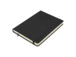 Schetsboek Kangaro A5 zwart PU HC 80 blad 140gr roomwit met elastiek en lint