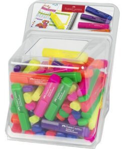 Tekstmarker Faber-Castell 46 Neon display ass. a 100st