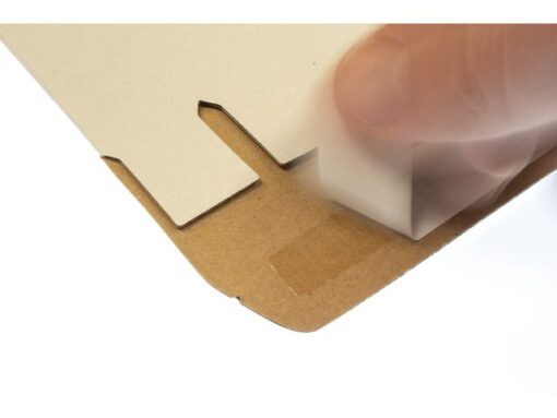 Brievenbusdoos Raadhuis wit EG 255x160x28mm krimp a 25 stuks
