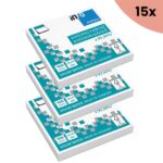 15x Info Notes 75x75mm hygiënisch antimicrobieel 100 vel wit FSC