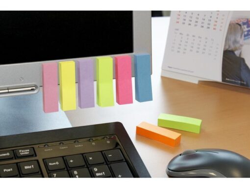 Info Notes Info Page Marker papier 10x15x50mm, 10 kleuren.