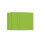 10x Kangaro KTC Papier Kangaro A4 160 grams pak à 50 vel groen