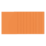 10x Kangaro KTC Papier Kangaro A4 120 grams pak à 100 vel oranje