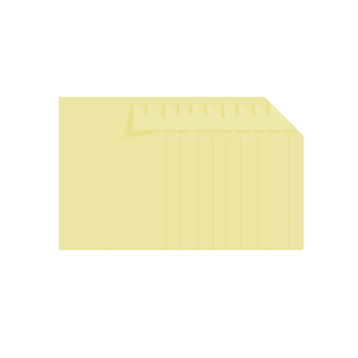 10x Kangaro KTC Papier Kangaro A4 120 grams pastel geel pak 100 vel