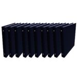 10x Kangaro KTC Ringband Kangaro A5 17-rings 20mm O-mechaniek blauw