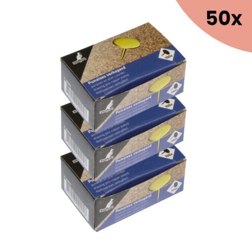 50x Kangaro KTC Punaise Kangaro verkoperd, 100 stuks in doosje