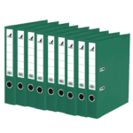10x Kangaro KTC Ordner Kangaro A4 2 rings 75mm PP/ PP groen