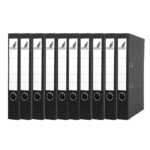 10x Kangaro KTC Ordner Kangaro A4 2 rings wolkenmarmer 5 cm