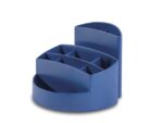 Pennenbak HAN Rondo Karma 9-vaks eco blauw 100% gerecycled  materiaal