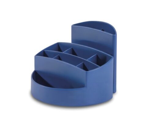 Pennenbak HAN Rondo Karma 9-vaks eco blauw 100% gerecycled  materiaal
