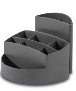 Pennenbak HAN Rondo Karma 9-vaks eco grijs 100% gerecycled  materiaal