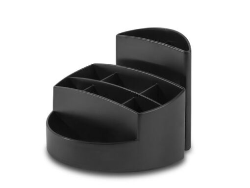 Pennenbak HAN Rondo Karma 9-vaks eco zwart 100% gerecycled  materiaal