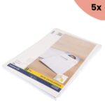 5x Envelop Raadhuis 229x324 C4 VR akte plakstrip wit 120gr 25 stuks