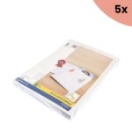 2x Akte envelop Raadhuis 229x324mm C4 wit met plakstrip 50 stuks
