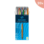 25x Balpen Schneider K20 "Icy Colours" assorti