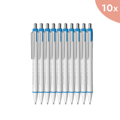 10x Balpen Schneider Slider Xite XB 1,4mm wit-rood