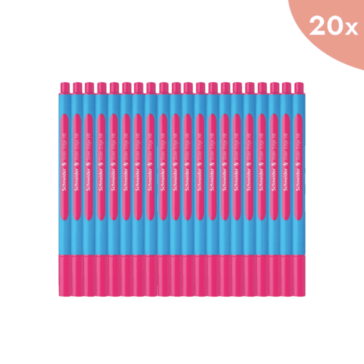 20x Balpen Schneider Slider Edge XB 1,4mm roze