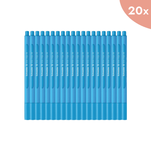 20x Balpen Schneider Slider Edge XB 1,4mm lichtblauw