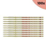 100x Balpenvulling Schneider Office 765 M rood
