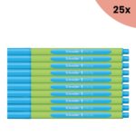 25x Fineliner Schneider Line-Up 0,4mm mineral-blue