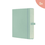 5x Sigel Notitieboek Conceptum A4 MINT GREEN lijn 194pag 80gr SC