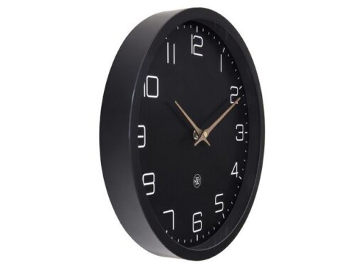 Wandklok nXt ECO 30cm zwart