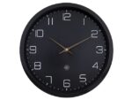 Wandklok nXt ECO 30cm zwart