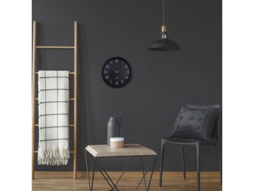 Wandklok nXt ECO 30cm zwart