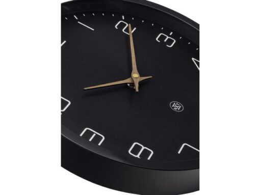 Wandklok nXt ECO 30cm zwart