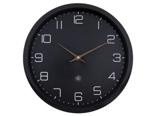 Wandklok nXt ECO 30cm zwart