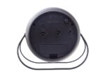 Wekker NeXtime Bubble alarm clock 11x8cm zwart metaal