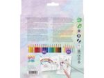 Faber Castell Kleurpotlood Faber-Castell Grip Unicorn 18 colour grip + 6  sparkle pastel kleurpotloden inclusief unicorn stickers