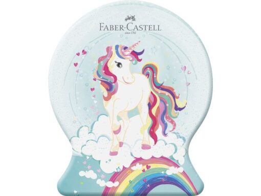Faber Castell Viltstift Faber-Castell Connector Snow globe Unicorn 33     stuks assorti