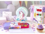 Faber Castell Viltstift Faber-Castell Connector Snow globe Unicorn 33     stuks assorti