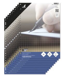 Kangaro KTC @Ringbandinterieur Kangaro A4 23r ruit 10mm krimp a 10 stuks                              100 vel