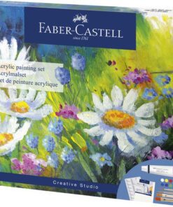 Acrylverfset Faber-Castell 18-delig