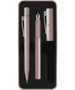 Balpen en Vulpen Faber-Castell Grip 2011 pale rose in       giftbox