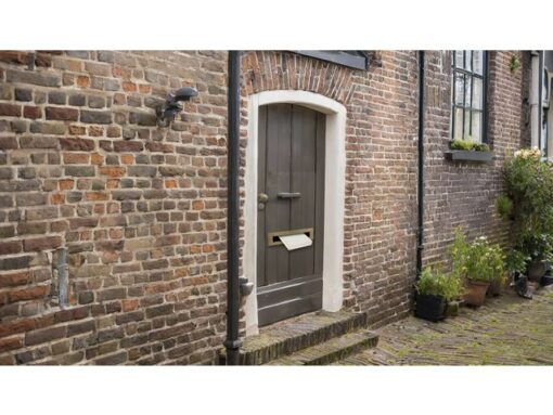 Brievenbusdoos Raadhuis 17x25cm wit 650grs duplex 5 stuks