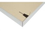 Brievenbusdoos Raadhuis A4+ 350x250x28mm wit 650grs duplex  krimp a 5 stuks