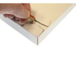 Brievenbusdoos Raadhuis A4+ 350x250x28mm wit 650grs duplex  krimp a 5 stuks