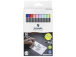 Brushpen Schneider Paint-it 070 8+2 ass. karton etui