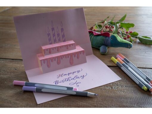 Brushpen Schneider Paint-it 070 roze pastel