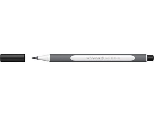 Brushpen Schneider Paint-it 070 zwart