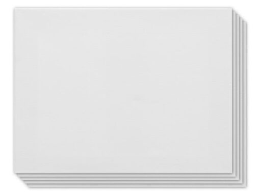 Canvaspaneel Kangaro 30x40 cm set 5 stuks 3mm board 280gr   katoen 3x primed