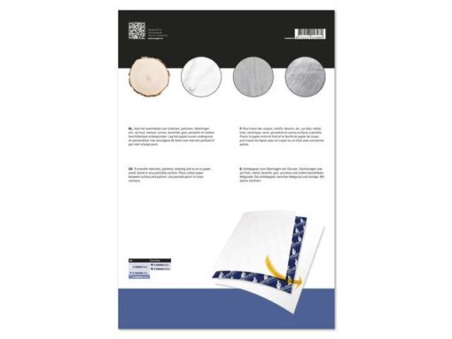 Kangaro KTC Carbonpapier Kangaro A4 21x29,7cm 100 vel blauw