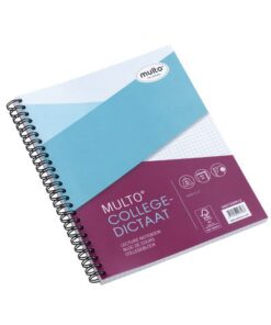 Collegeblok Multo A5 17r ruit 5mm 80 grams 80 vel