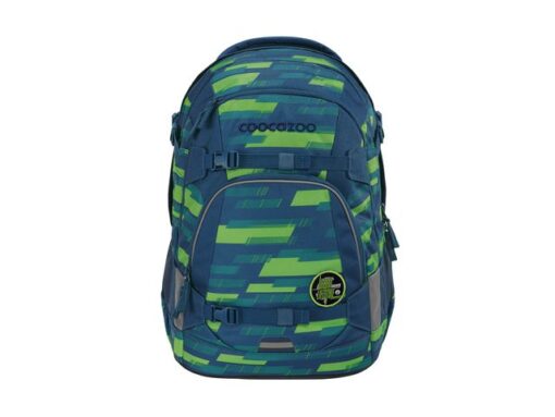 Coocazoo rugzak Uit de serie MATE; Lime Stripe
