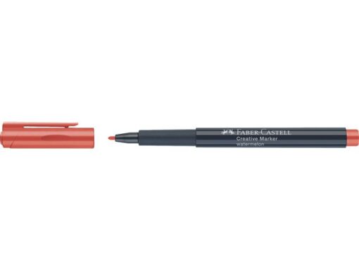 Creatief marker Faber-Castell 121 Strawberry Red