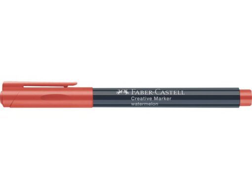 Creatief marker Faber-Castell 121 Strawberry Red